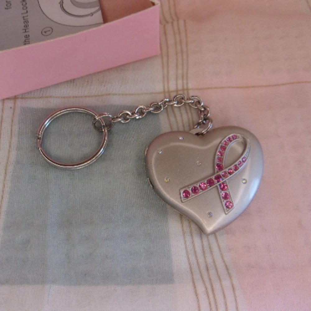 Avon Breast Cancer Crusade Keychain Locket